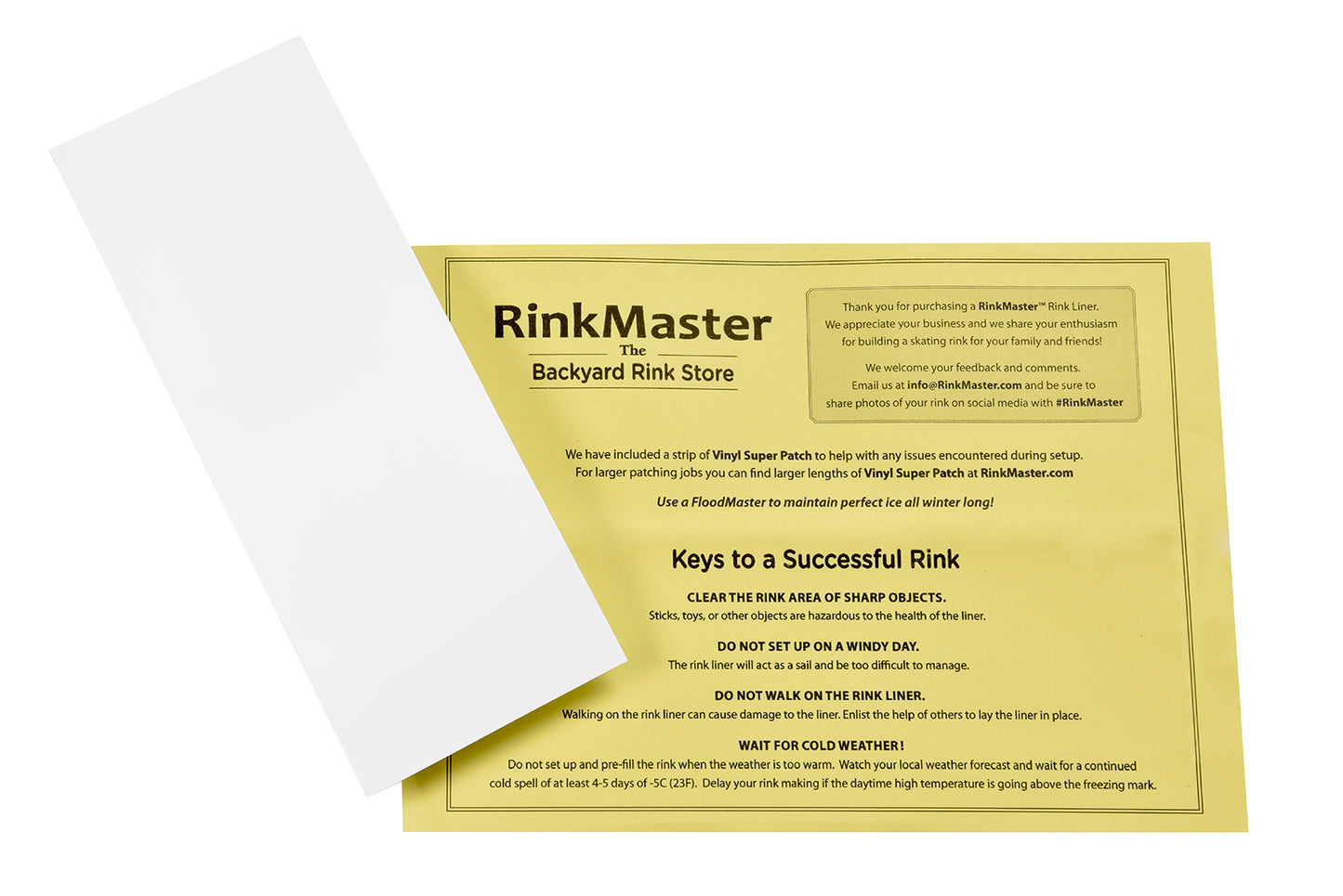 ice hockey rink - keys to a successful rink