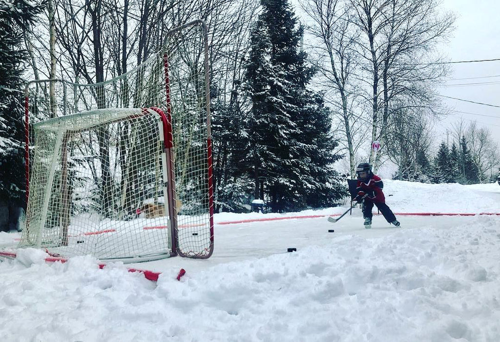 Winter Time Fun - Build your own Backyard Ice Skating Rink - RinkMaster ...