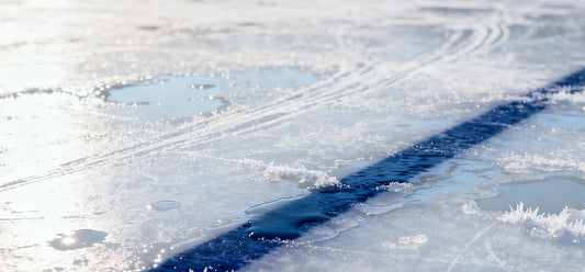 Should I paint lines on my outdoor ice rink?