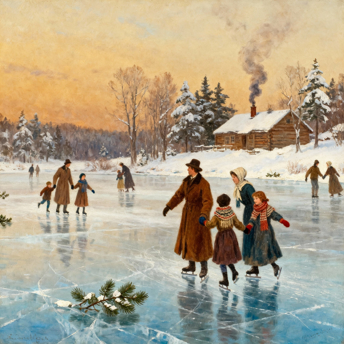 A Brief History of Backyard Ice Rinks in Canada