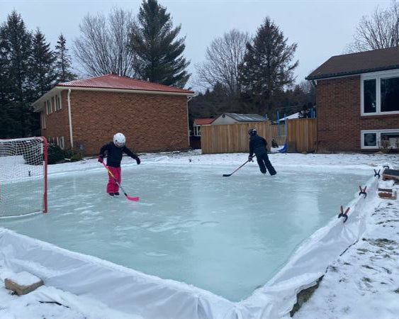 outdoor ice rink liner