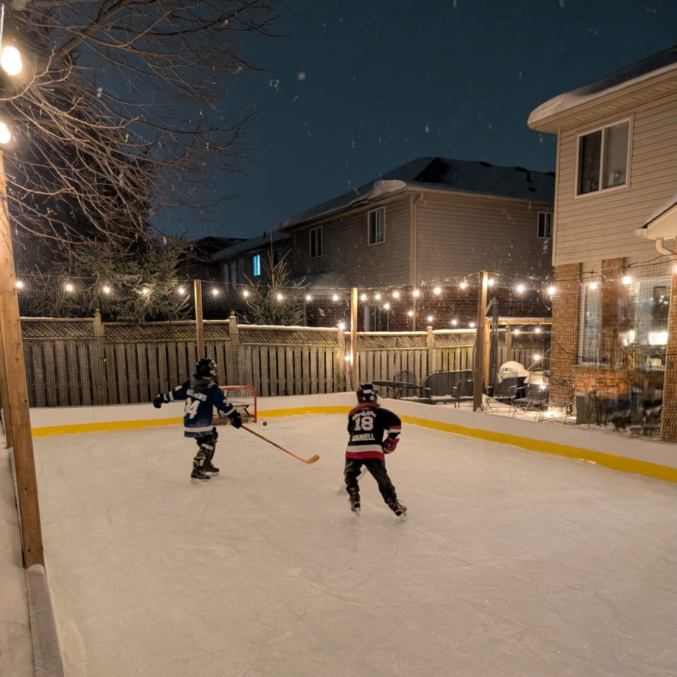 Hockey Rink Kit (Rink in a Box) Canada's Backyard Ice Rink Store ...