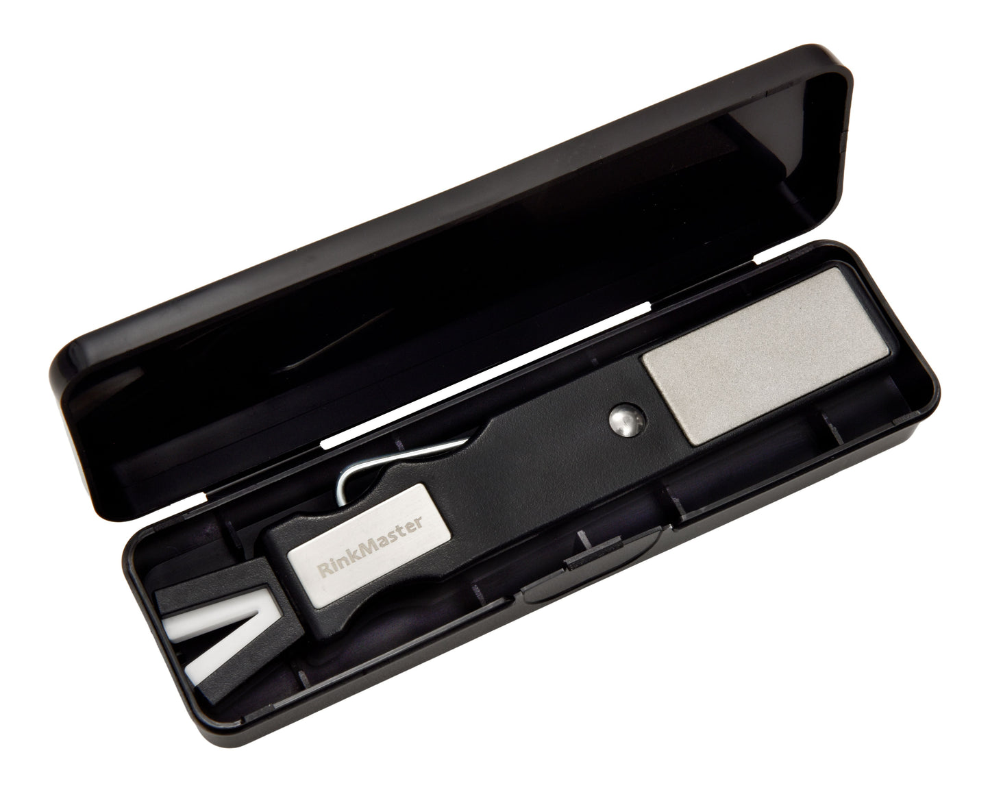 Rinkmaster handheld skate sharpener