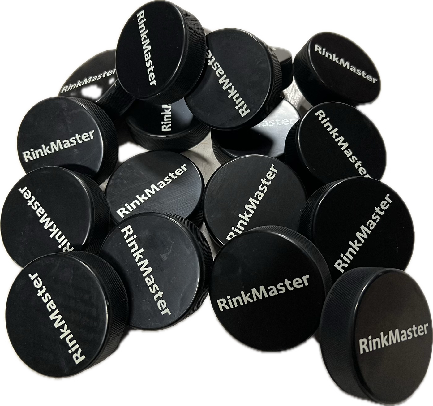 hockey pucks