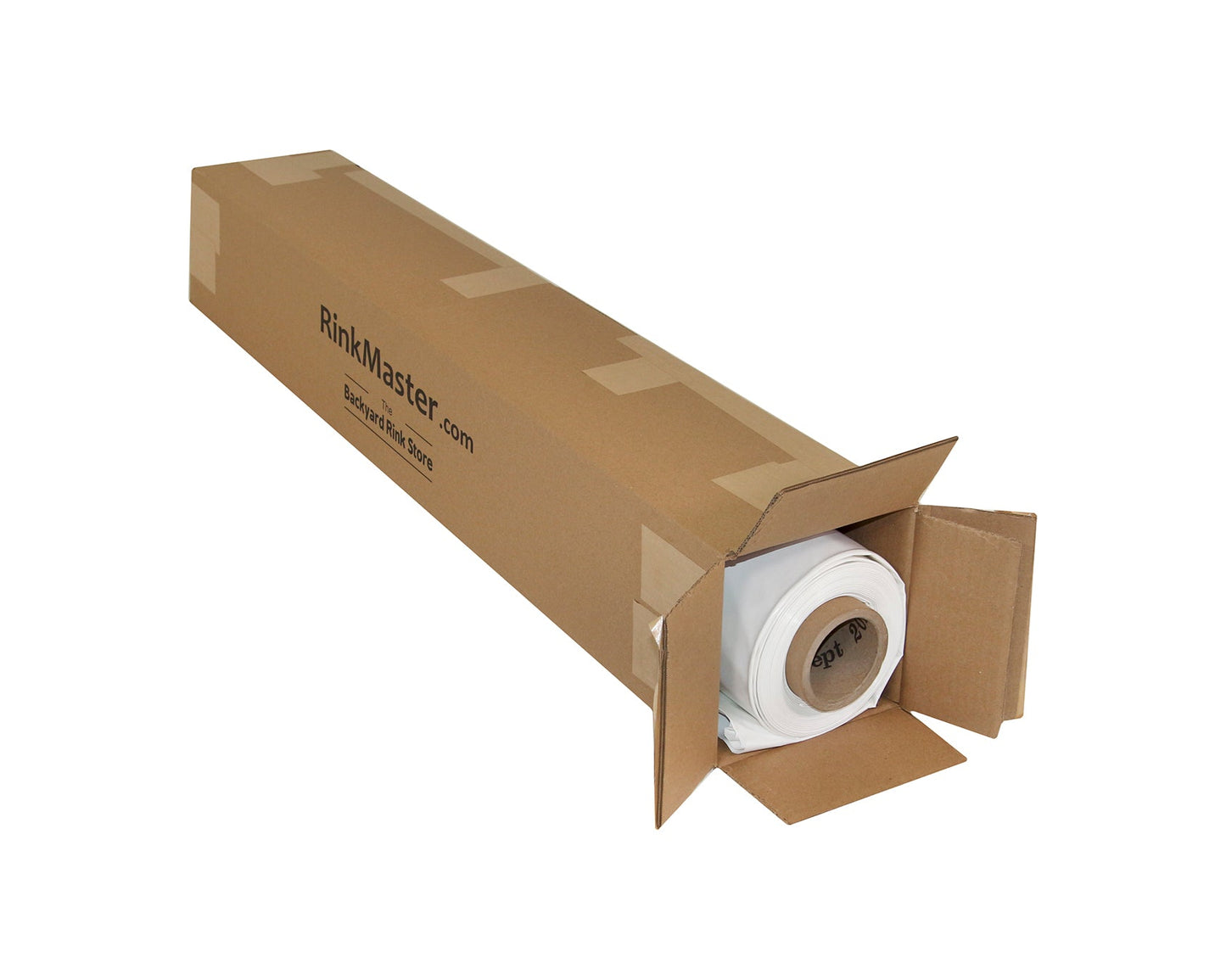 rinkmaster ice rink liner in box