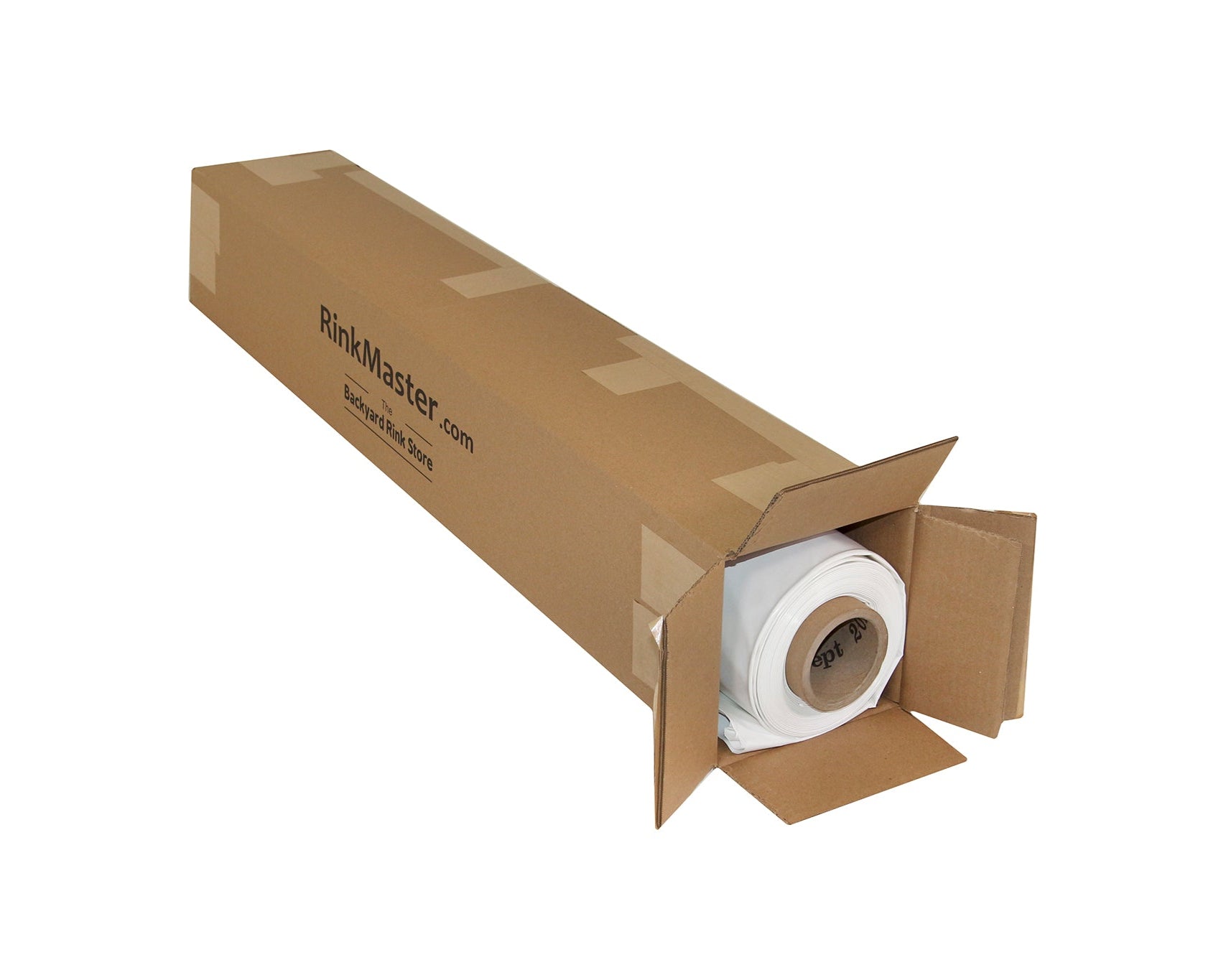 rinkmaster ice rink liner in box